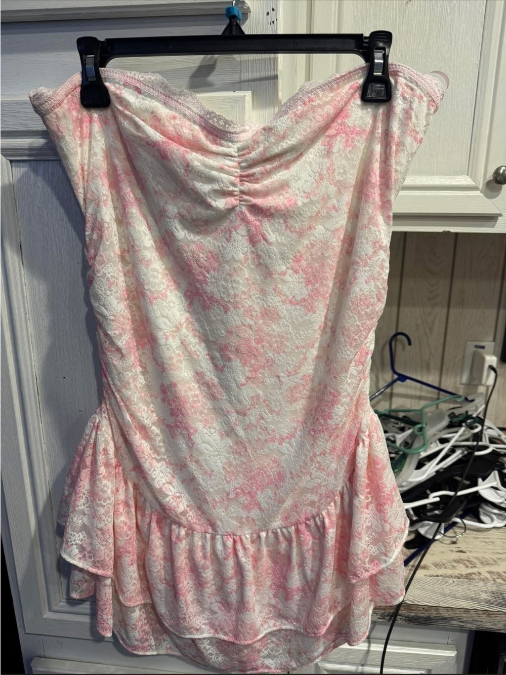 Pink x Love Shack Fancy dress